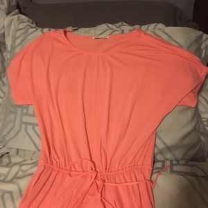 Francesca's Collections Dresses - Peach maxi size M NWOT short sleeve. Francesca's Collections Dresses - Peach maxi size M NWOT short sleeve.